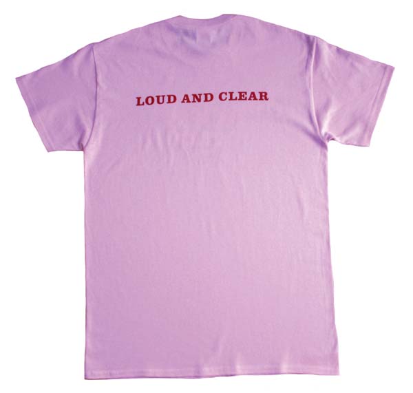 RC pink t-shirt rear